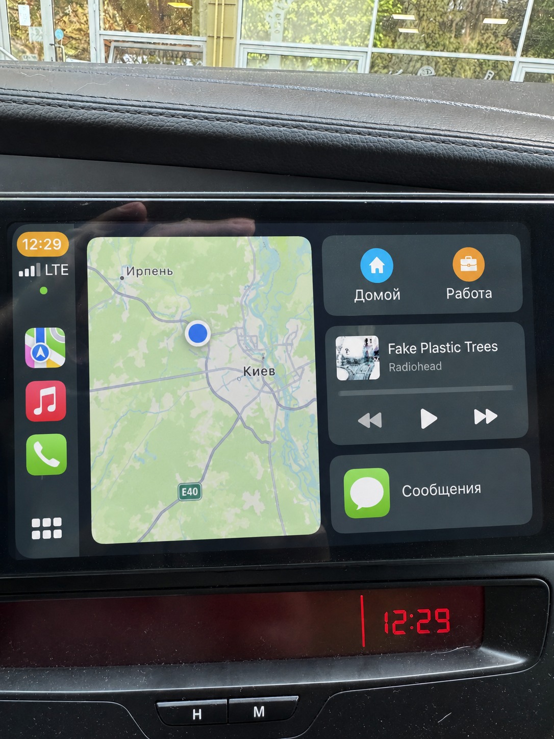 CarPlay на Android-магнитоле Kia Optima 2011-2015