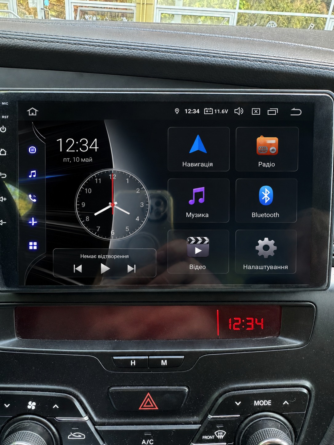 Android-магнитола в Kia Optima 2011-2015 после подключения