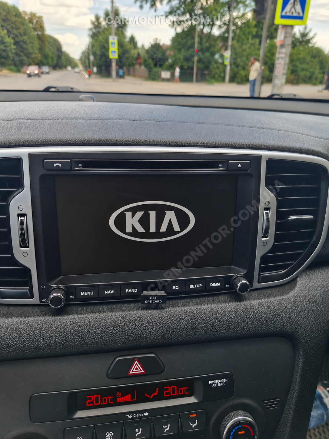 Android магнитола Mignova KSP-8816 в Kia Sportage IV