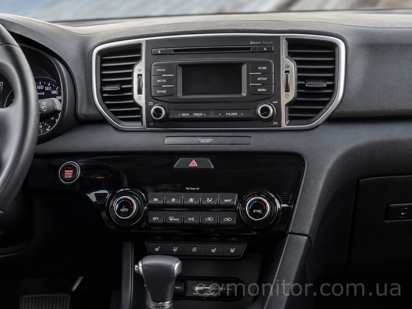 Заводская магнитола KIA Sportage IV QL