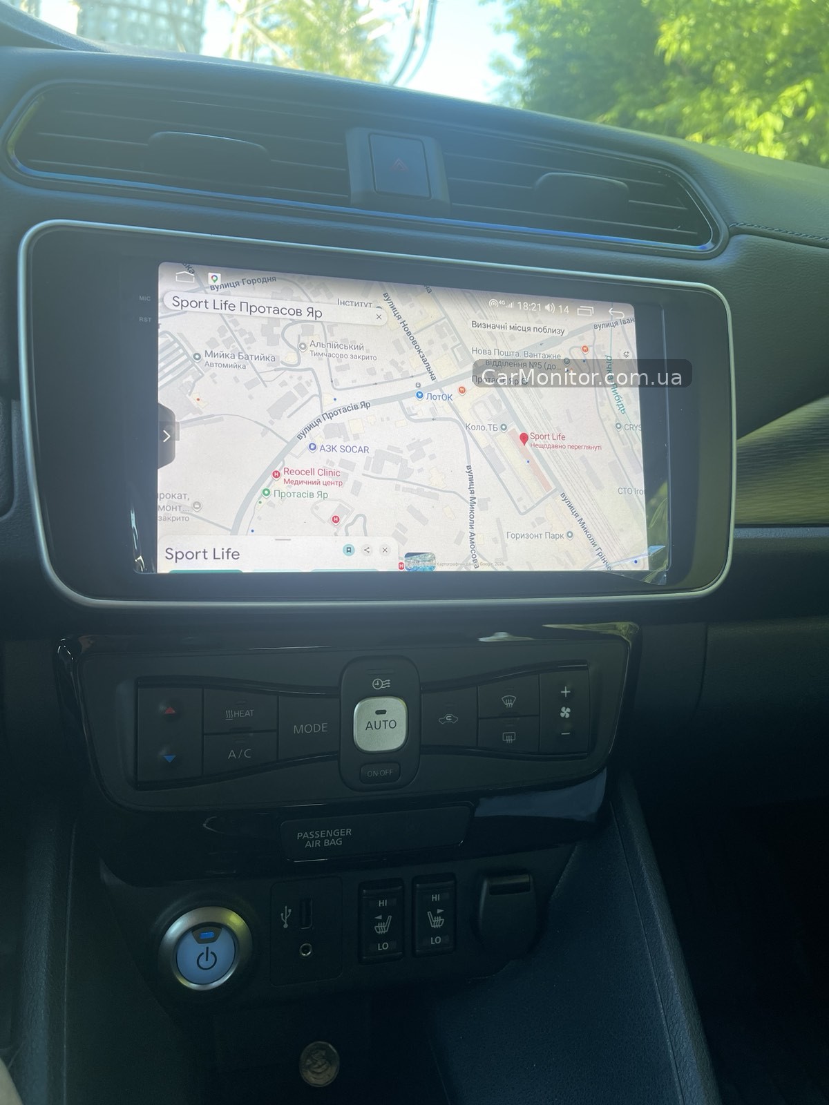 Магнитола Torssen Nissan Leaf 2018+ навигация